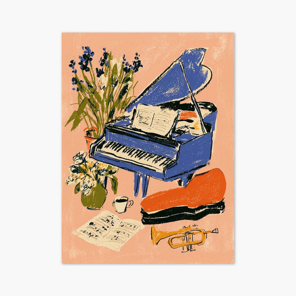 Music Poster art print