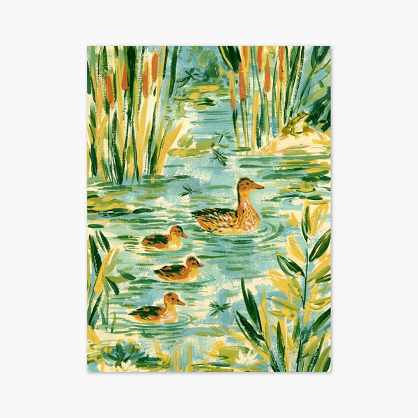 Duck Painting art print