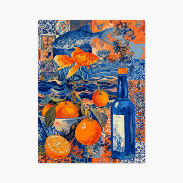 Koi Fish Wall Art art print