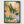 Watercolor Garden Bird Print poster in black frame