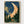 Crescent Moon Cabin Print poster in oak frame