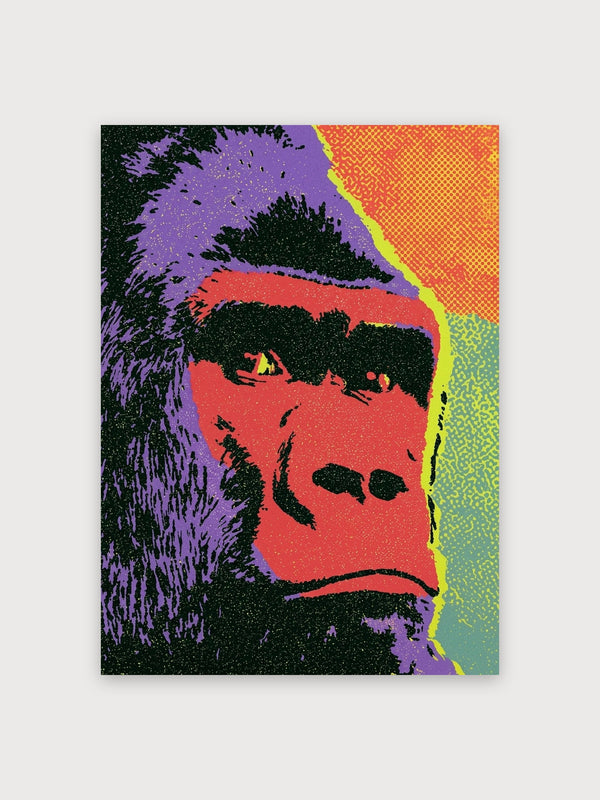 Pop Art Portrait Bold Colors - Digital Download