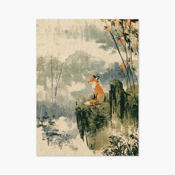 Fox Art Print art print