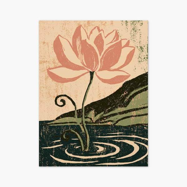 Lotus Wall Art art print
