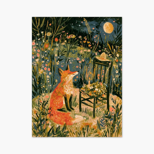 Fox Art Print art print