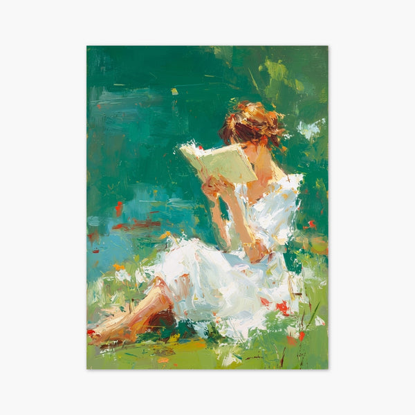Impressionist Garden Art Print art print
