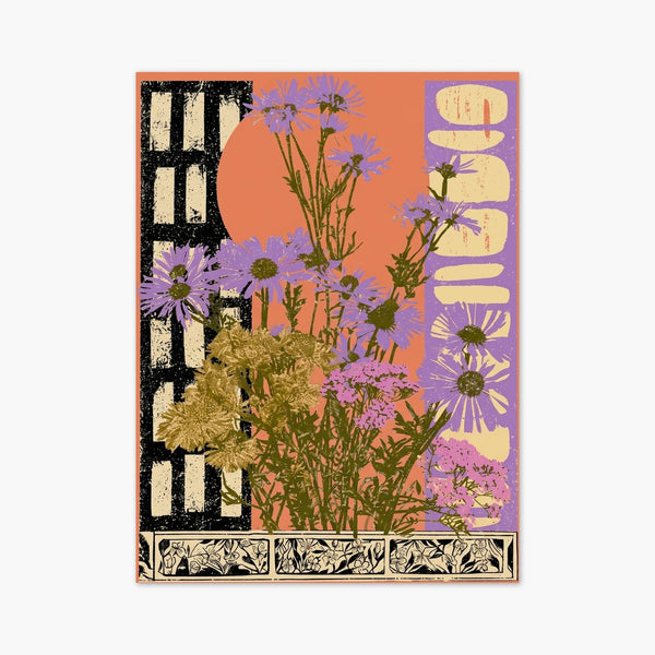 Daisy Flower Print art print