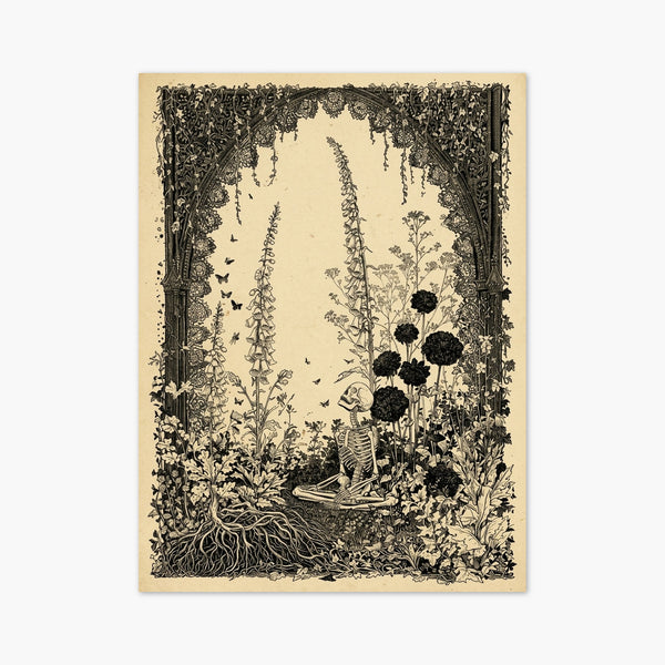 Gothic Garden Art art print