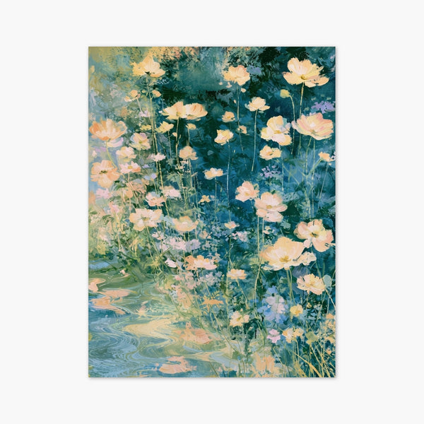 Watercolor Flowers Print art print