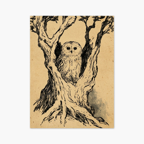 Owl Wall Art art print