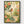 Vintage Bird Print poster in black frame