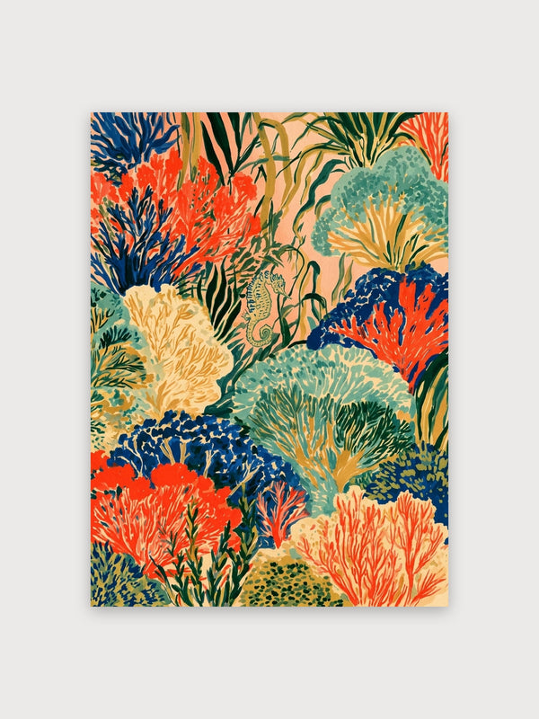 Coral Reef Underwater Garden - Digital Download
