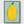 Cute Lemon Fruit Print poster in black frame