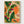Tropical Fruit Print poster in oak frame