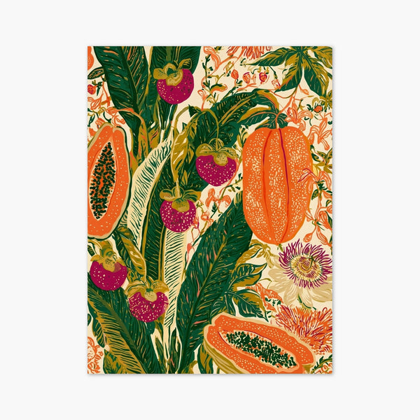 Tropical Fruit Print art print