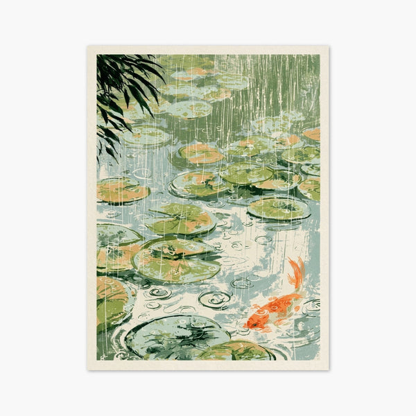 Koi Fish Wall Art art print