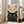 Whimsical feline portrait poster in minimalist style showing two cats in retro palette of cream, orange, black, and pale blue tones.