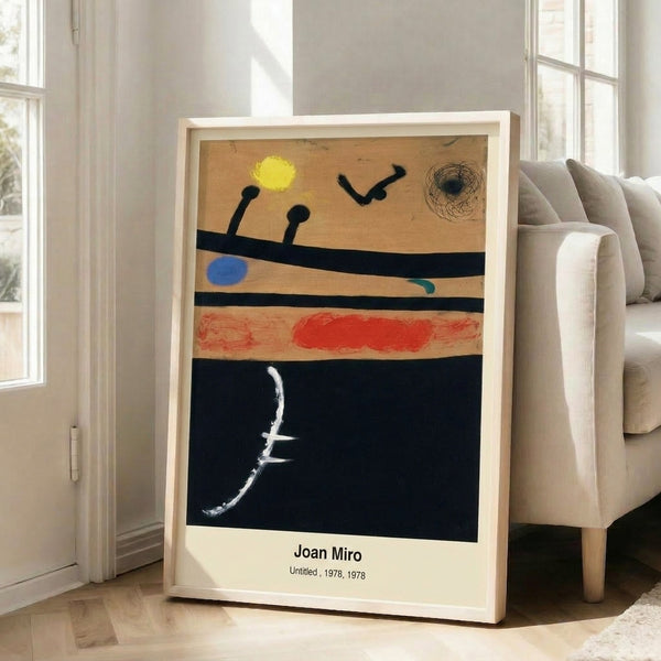 Minimalist surreal poster of an ethereal bird form surrounded by celestial symbols in cream and soft blue, evoking poetic wonder and quiet contemplation.
