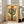 Framed poster featuring a nostalgic saguaro cactus with flowering bloom in ochre, cream, and rust hues, capturing folk art western aesthetic.