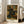 Museum interior scene poster with a solitary woman viewer, impressionist brushwork in soft browns and muted greens conveying quiet cultural refinement.