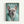 Modern fashion-inspired wall art print featuring a chic French Bulldog in glamorous accessories, blending whimsical humor with sophisticated pop art style in soft seafoam and rose gold hues.