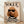 Pop art poster of a stylish poodle wearing dark sunglasses and pearl necklace against a cream and tan background, playful and chic modern wall art.