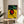 Abstract wall art presenting minimalist birds in flight using geometric abstraction and a lively mix of saturated colors.