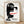 Minimalist Bauhaus poster featuring a profile face with telescope and water faucet in black, white, red and blue, conveying urgent environmental awareness.