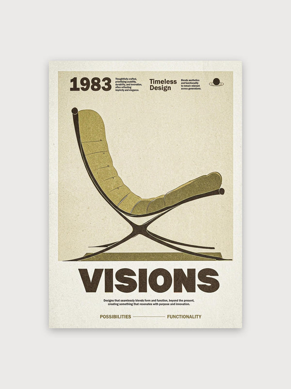 1983 MCM Chair Poster - Digital Download