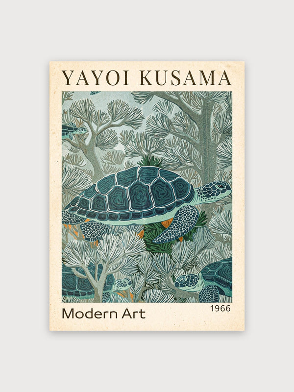 Kusama Turtle Print - Digital Download