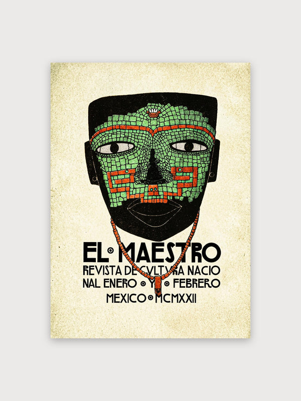 Aztec Mosaic Mask - Digital Download