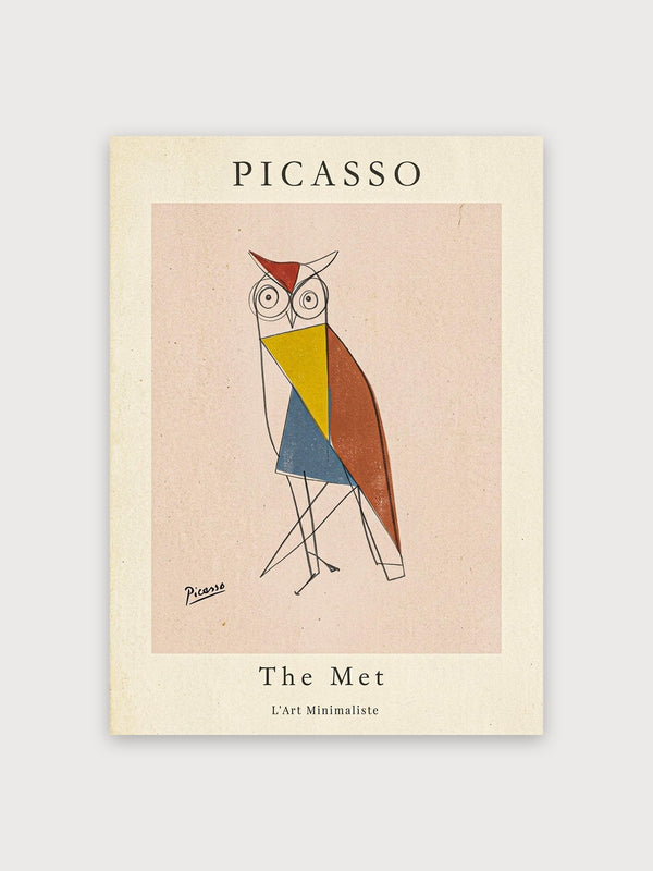 Picasso Owl Print - Digital Download