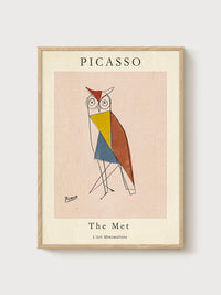 Picasso Owl Print