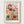 Yayoi Kusama Print poster in oak frame