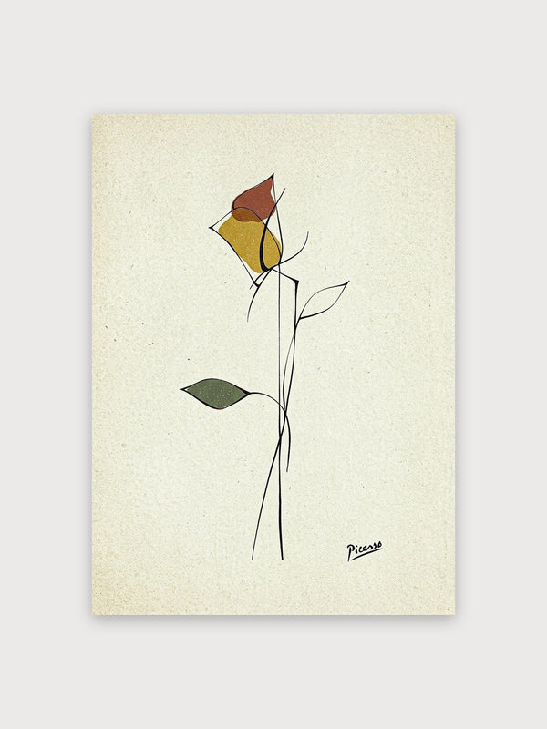 Picasso Flower Print - Digital Download