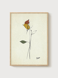 Picasso Flower Print