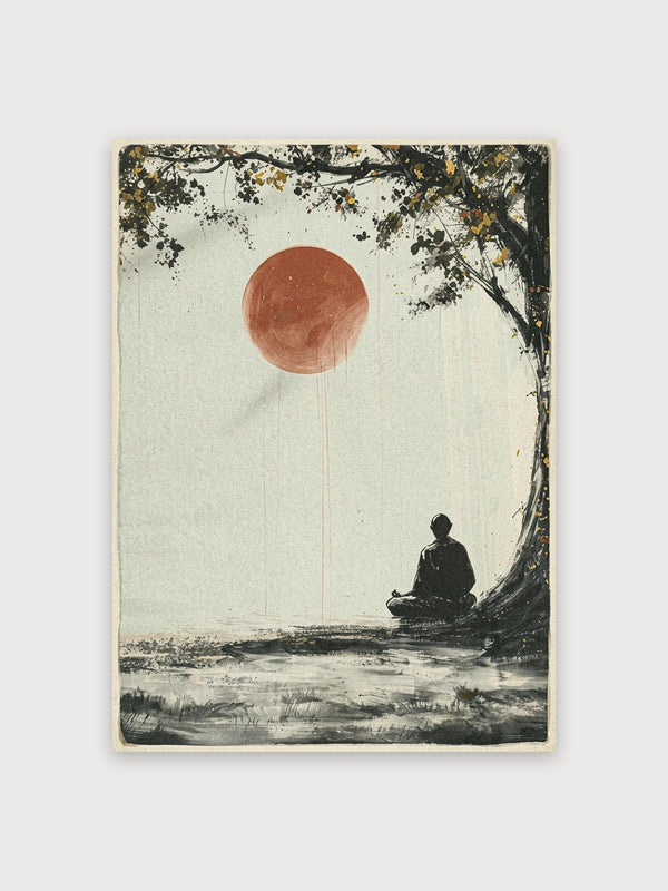 Zen Meditation Print - Digital Download