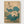 Japanese Lotus Print poster in oak frame