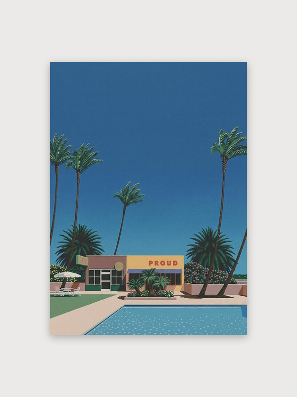Poolside Palm Retreat - Digital Download