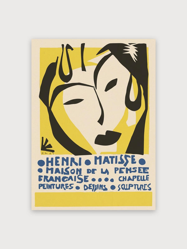 Matisse Yellow Face - Digital Download