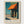 Edward Hopper Print poster in oak frame