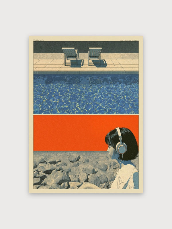 Poolside Headphones - Digital Download