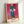 Modern art print on wall showing a stylized standing woman in terracotta and ochre hues with bold blue accents, capturing contemplative beauty in Matisse's expressive manner.